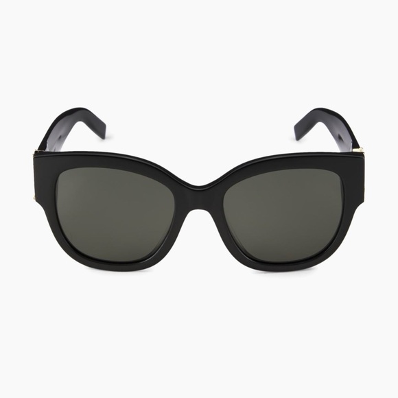 Saint Laurent Accessories - Saint Laurent 
Monogram Acetate 56MM Cat-eye Sunglasses